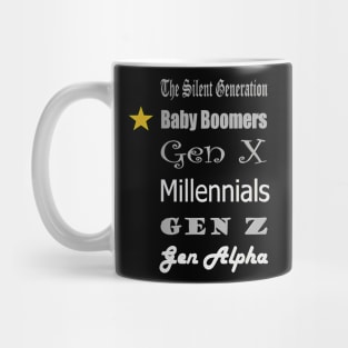 Proud Baby Boomer Mug